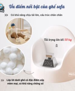 Ghế Sofa cho bé da PU cao cấp