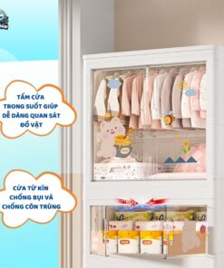 Tủ nhựa Pakey 4 tầng SK007