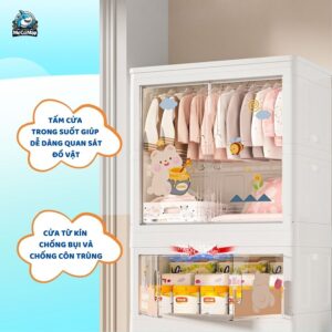 Tủ nhựa Pakey 4 tầng SK007