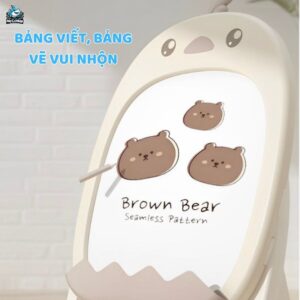 Bộ bảng học kèm ghế ngồi Gà Nâu 38 Bộ bảng học từ tính kèm ghế ngồi Gà Nâu