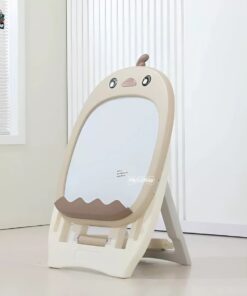 Bộ bảng học từ tính kèm ghế ngồi Gà Nâu