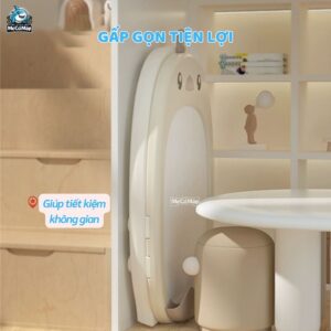 Bộ bảng học kèm ghế ngồi Gà Nâu 35 Bộ bảng học từ tính kèm ghế ngồi Gà Nâu