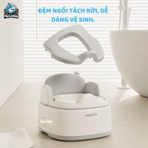 Bô vệ sinh BB01 màu ghi 35 Bô vệ sinh BB01 ghi