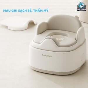 Bô vệ sinh BB01 màu ghi 36 Bô vệ sinh BB01 ghi