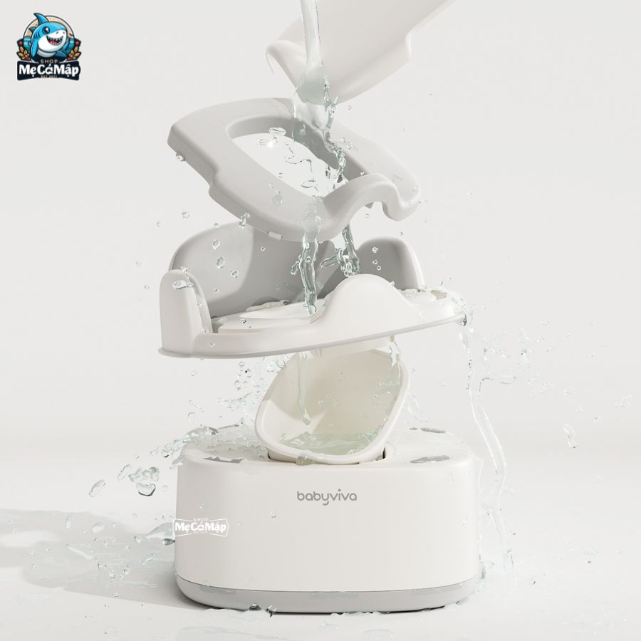 Bô vệ sinh BB01 màu ghi 48 Bô vệ sinh BB01 ghi