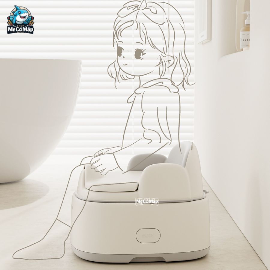 Bô vệ sinh BB01 màu ghi 42 Bô vệ sinh BB01 ghi