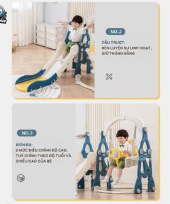 Cầu trượt xích đu tiên lửa SW01