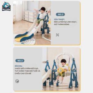 Cầu trượt xích đu tiên lửa SW01 30 Cầu trượt xích đu tiên lửa SW01