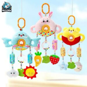 Đồ chơi treo nôi Happy Monkey H190 13 Đồ chơi treo nôi Happy Monkey H190 hình gấu thỏ chim