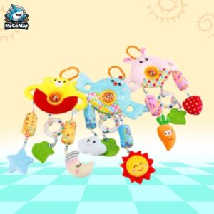 Đồ chơi treo nôi Happy Monkey H190 12 Đồ chơi treo nôi Happy Monkey H190 hình gấu thỏ chim