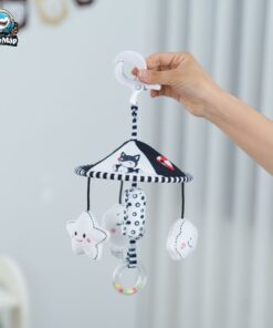 Đồ chơi treo nôi Happy Monkey hình chuông gió