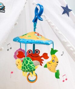 Đồ chơi treo nôi Happy Monkey hình chuông gió