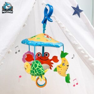 Đồ chơi treo nôi hình chuông gió 30 Đồ chơi treo nôi Happy Monkey hình chuông gió