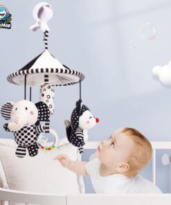 Đồ chơi treo nôi Happy Monkey hình chuông gió