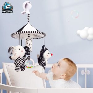 Đồ chơi treo nôi hình chuông gió 27 Đồ chơi treo nôi Happy Monkey hình chuông gió