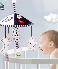 Đồ chơi treo nôi Happy Monkey hình chuông gió