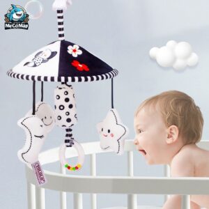 Đồ chơi treo nôi hình chuông gió 26 Đồ chơi treo nôi Happy Monkey hình chuông gió