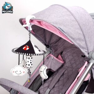 Đồ chơi treo nôi hình chuông gió 24 Đồ chơi treo nôi Happy Monkey hình chuông gió