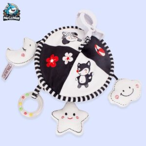 Đồ chơi treo nôi hình chuông gió 25 Đồ chơi treo nôi Happy Monkey hình chuông gió