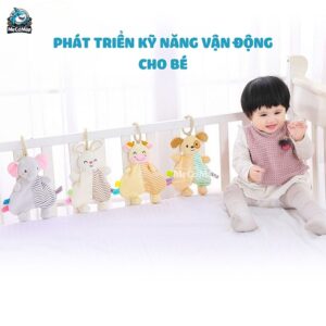 Đồ chơi treo nôi Happy Monkey T179 hình voi thỏ