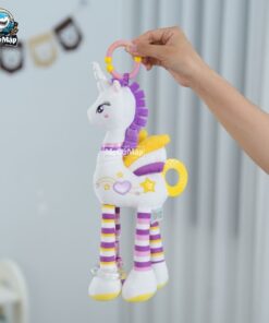 Đồ chơi treo nôi Happy Monkey TMH278 hình kỳ lân trắng