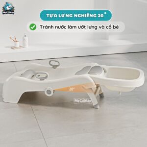 Ghế gội đầu GD01 Trắng - Ghi 38 Ghế gội đầu GD01 Trắng - Ghi