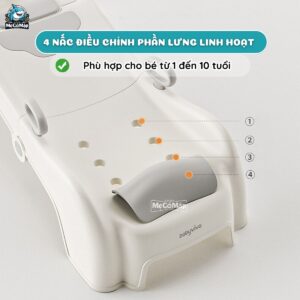 Ghế gội đầu GD01 Trắng - Ghi 37 Ghế gội đầu GD01 Trắng - Ghi