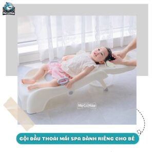 Ghế gội đầu GD01 Trắng - Ghi 33 Ghế gội đầu GD01 Trắng - Ghi