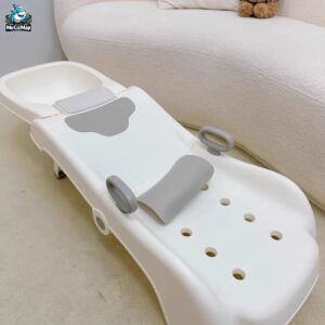 Ghế gội đầu GD01 Trắng - Ghi 29 Ghế gội đầu GD01 Trắng - Ghi