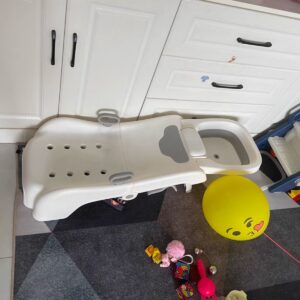 Ghế gội đầu GD01 Trắng - Ghi 30 Ghế gội đầu GD01 Trắng - Ghi