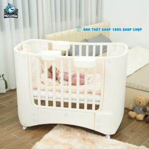 Nôi cũi nhựa Pakey P-NN01, P-NN02