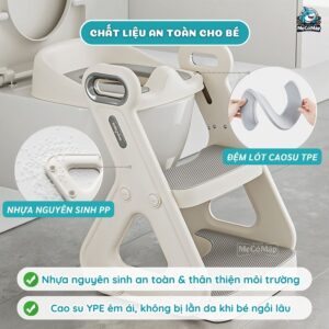 Thang bô cho bé PC05 màu ghi 20 Thang bô PC05