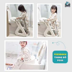 Thang bô cho bé PC05 màu ghi 27 Thang bô PC05