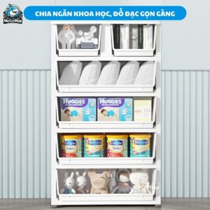 Tủ nhựa đựng đồ cho bé BG002