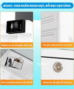 Tủ nhựa đựng đồ cho bé BG002