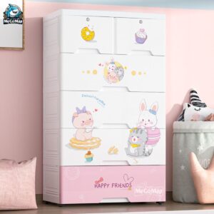 Tủ nhựa đựng đồ cho bé BG002