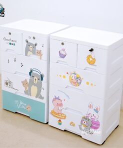 Tủ nhựa đựng đồ cho bé BG002