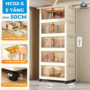 Tủ nhựa cho bé HC02-S