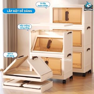 Tủ nhựa gấp gọn HC04-S