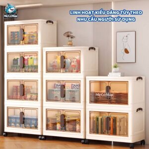 Tủ nhựa gấp gọn HC04-S