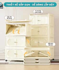 Tủ nhựa gấp gọn HC05