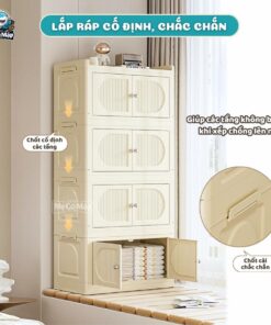 Tủ nhựa gấp gọn HC05