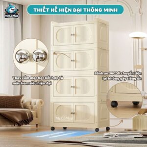 Tủ nhựa gấp gọn HC05