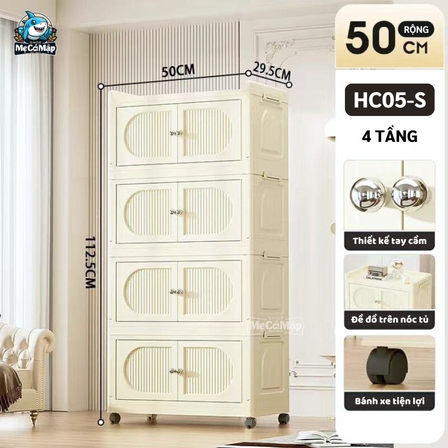 Tủ nhựa gấp gọn HC05