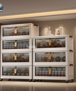 Tủ nhựa gấp gọn HC07-S màu trắng