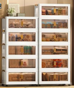 Tủ nhựa gấp gọn HC07-S màu trắng