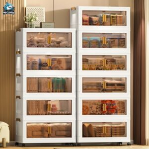 Tủ nhựa gấp gọn HC07-S màu trắng