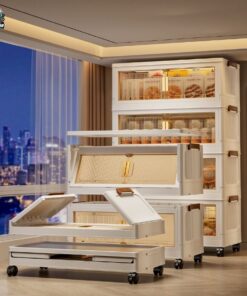 Tủ nhựa gấp gọn HC07-S màu trắng