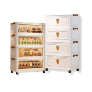 Tủ nhựa gấp gọn HC07-S màu trắng