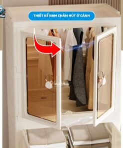 Tủ nhựa gấp gọn có ngăn treo HC08-S